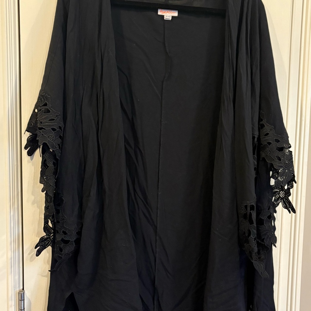 Stella & Dot Black Beachwear Coverup
